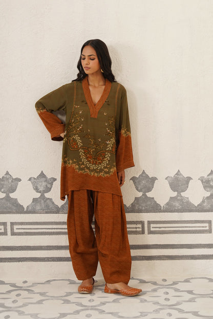Ravisha Crepe Printed Matching Set