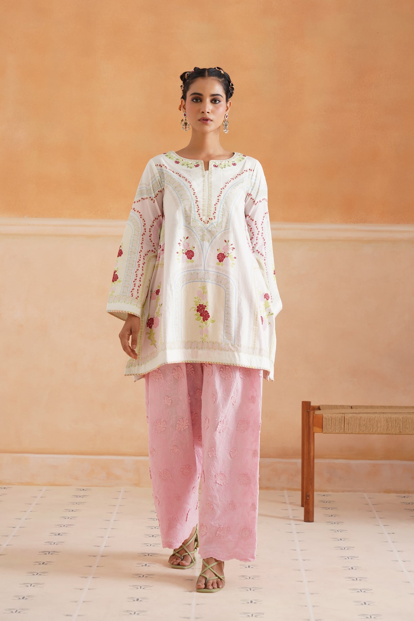 Nupur Cotton Printed Matching Set - Neetika Chopra