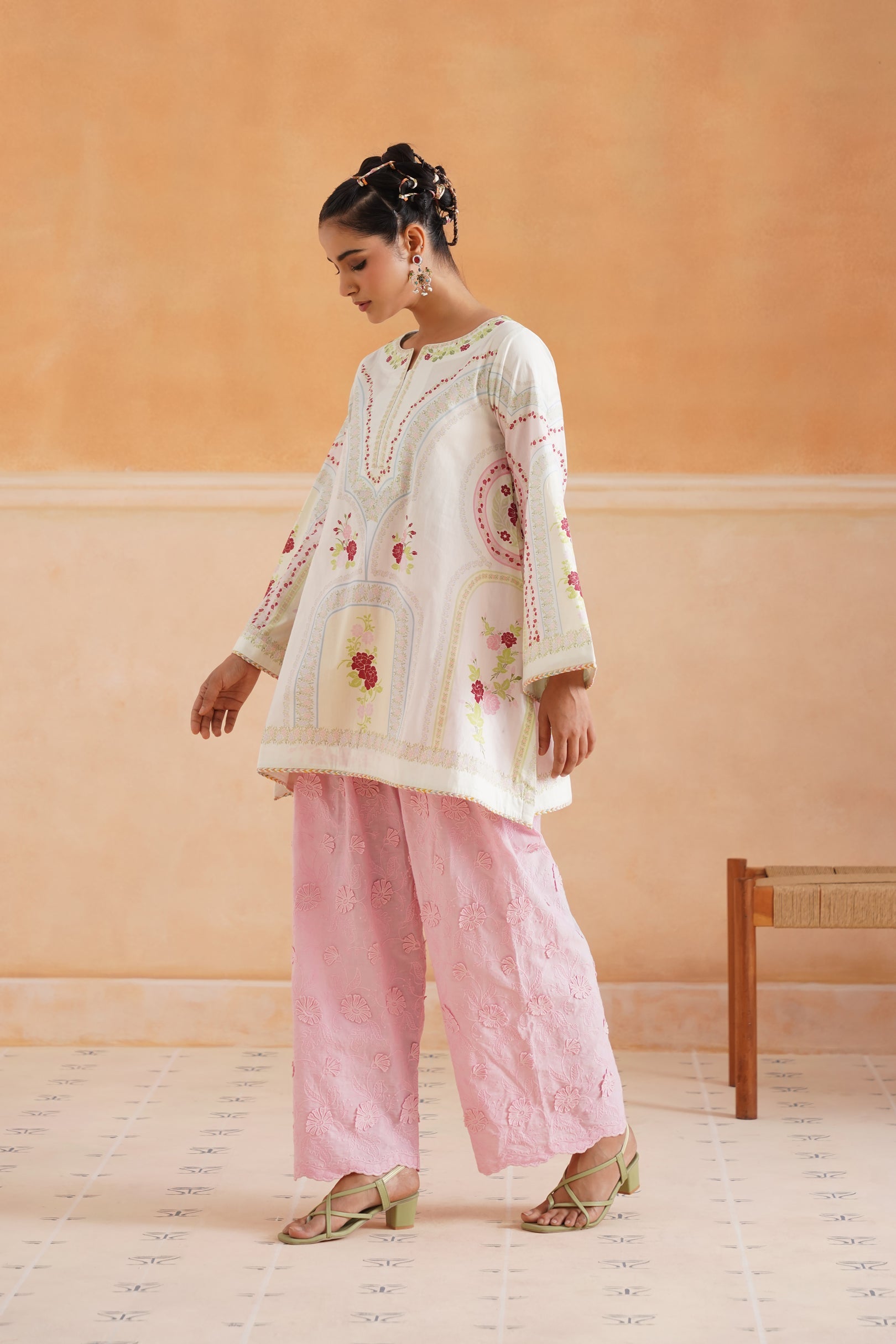 Nupur Cotton Printed Matching Set - Neetika Chopra
