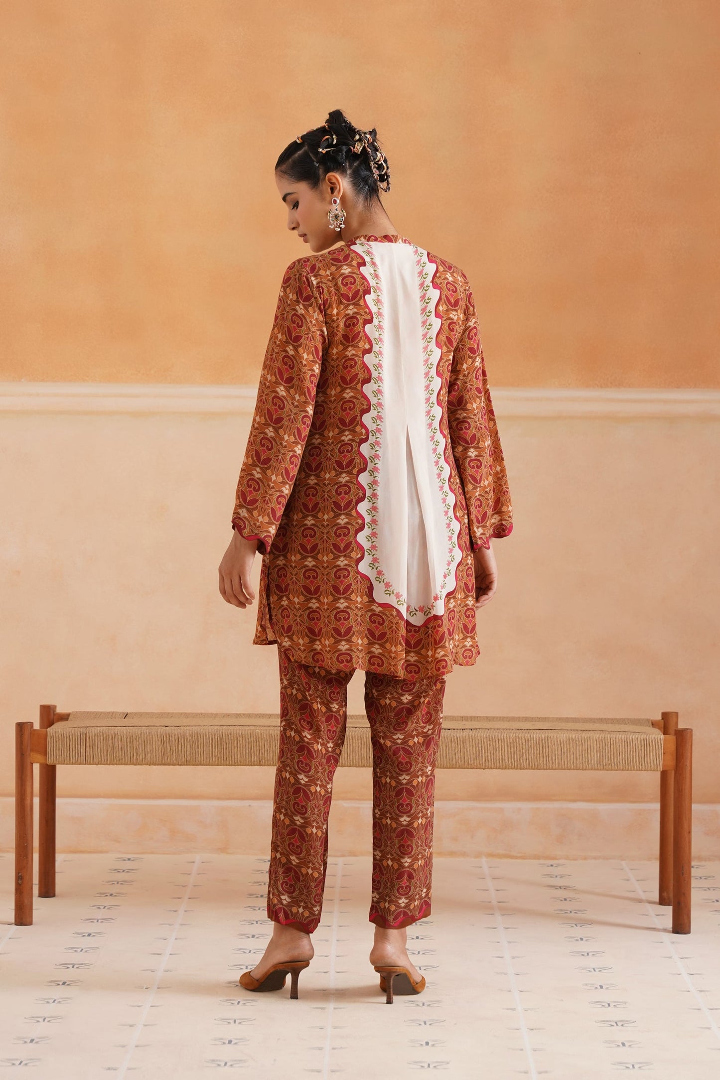 Riha Crepe Printed Matching Set - Neetika Chopra
