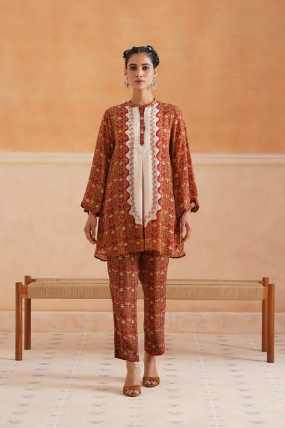Riha Crepe Printed Matching Set - Neetika Chopra