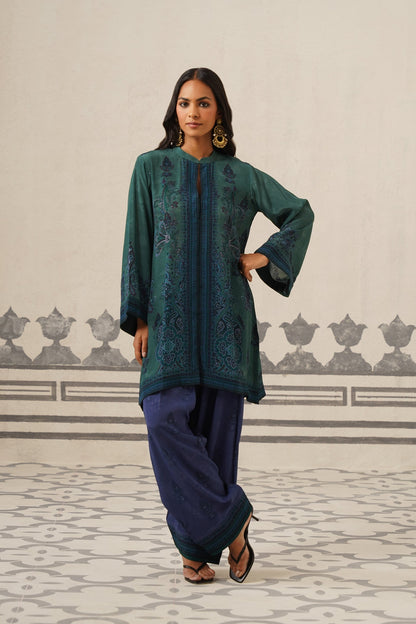 Noor Crepe Printed Suit Set
