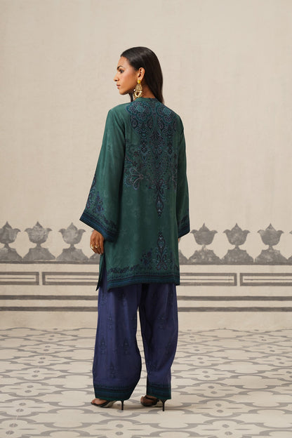 Noor Crepe Printed Suit Set