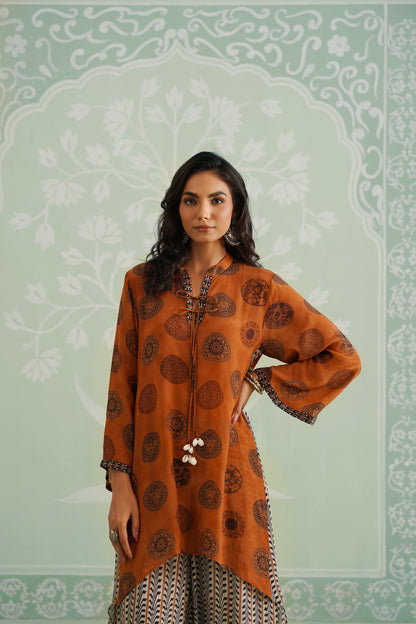 Malika Crepe Printed Matching Set - Neetika Chopra