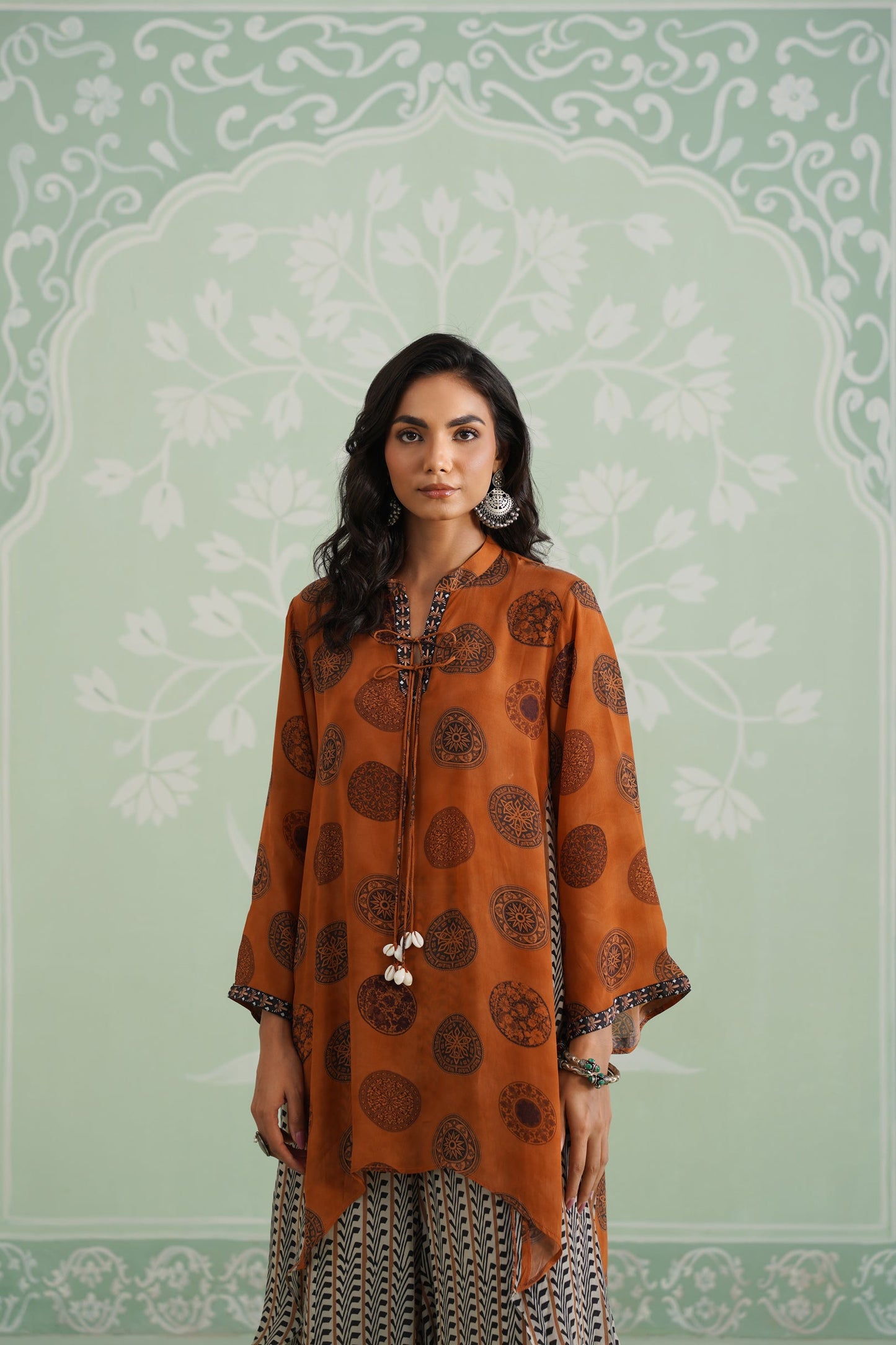 Malika Crepe Printed Matching Set - Neetika Chopra