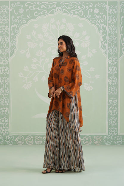 Malika Crepe Printed Matching Set - Neetika Chopra