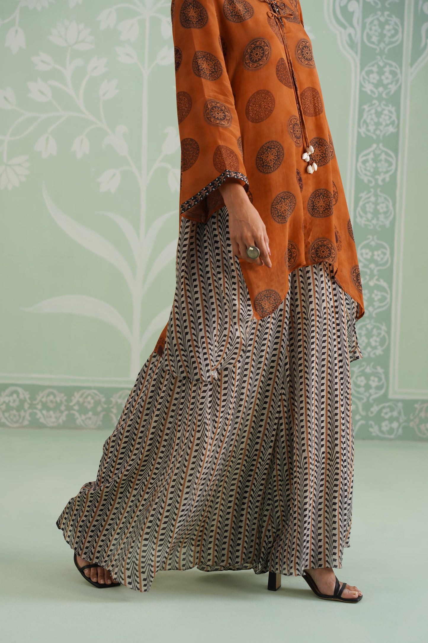 Malika Crepe Printed Matching Set - Neetika Chopra