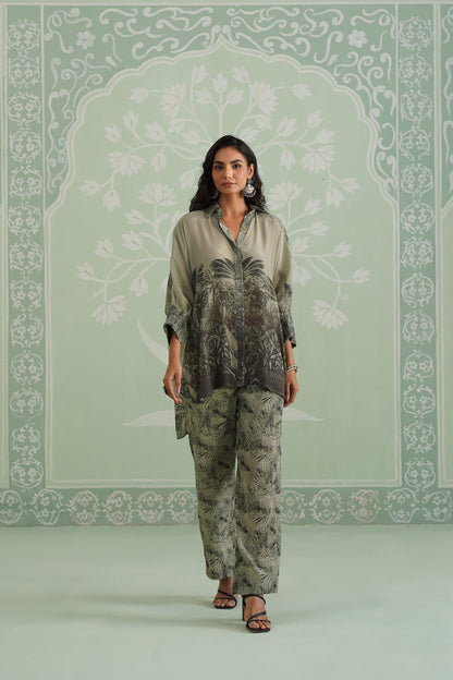 Pheonix Crepe Printed Matching Set - Neetika Chopra