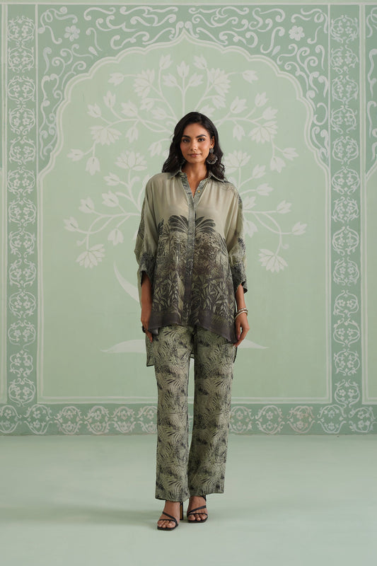 Pheonix Crepe Printed Matching Set - Neetika Chopra