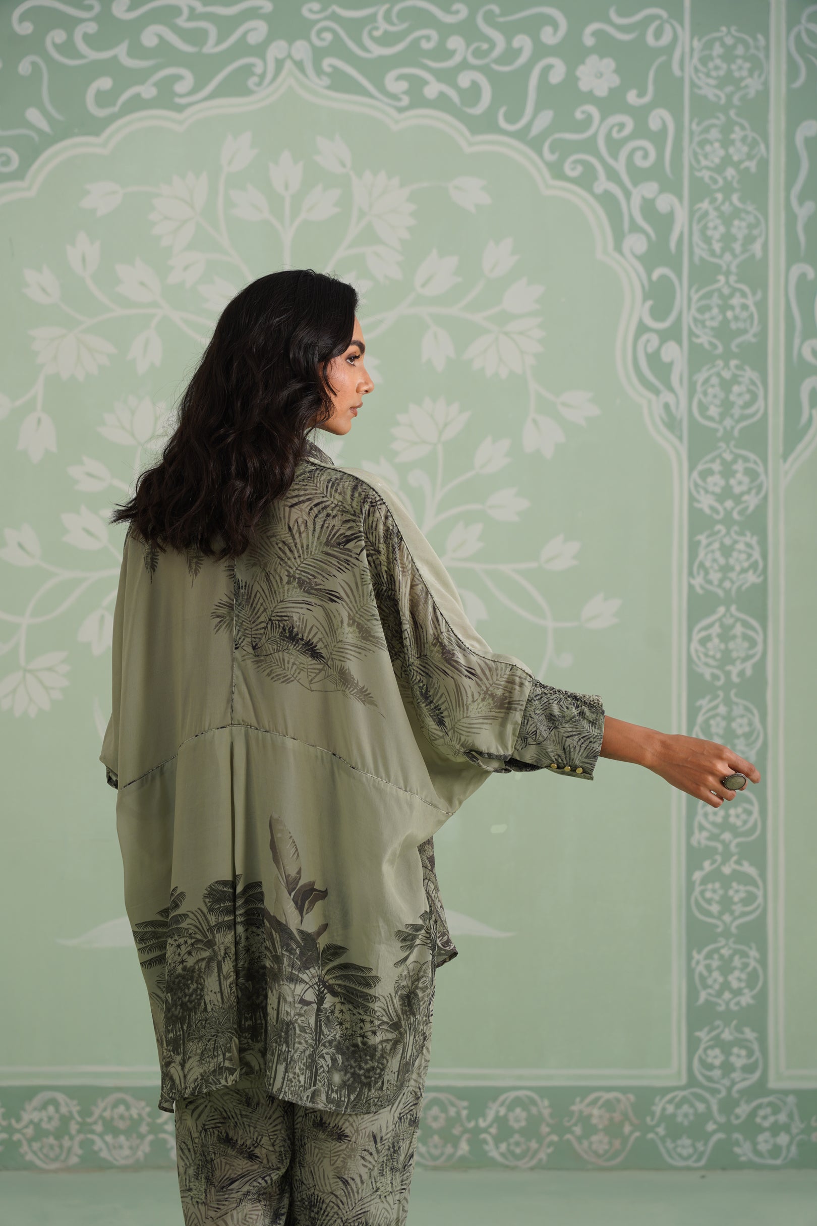 Pheonix Crepe Printed Matching Set - Neetika Chopra