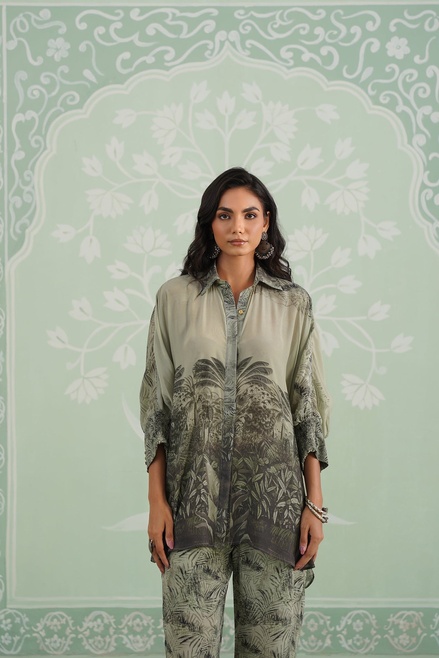 Pheonix Crepe Printed Matching Set - Neetika Chopra