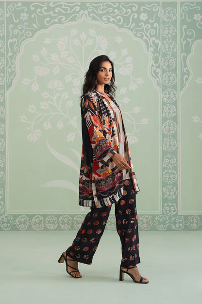 Nicci Printed Crepe Matching Set - Neetika Chopra