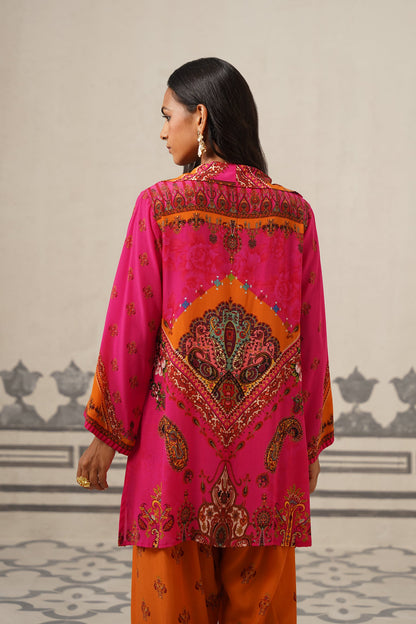 Reet Crepe Printed Suit Set