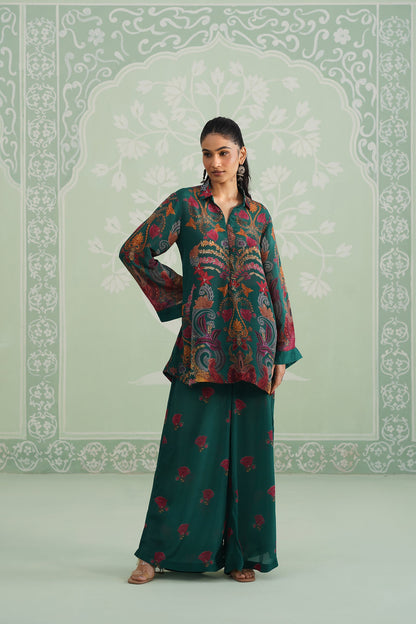 Rabiya Printed Crepe Matching Set - Neetika Chopra