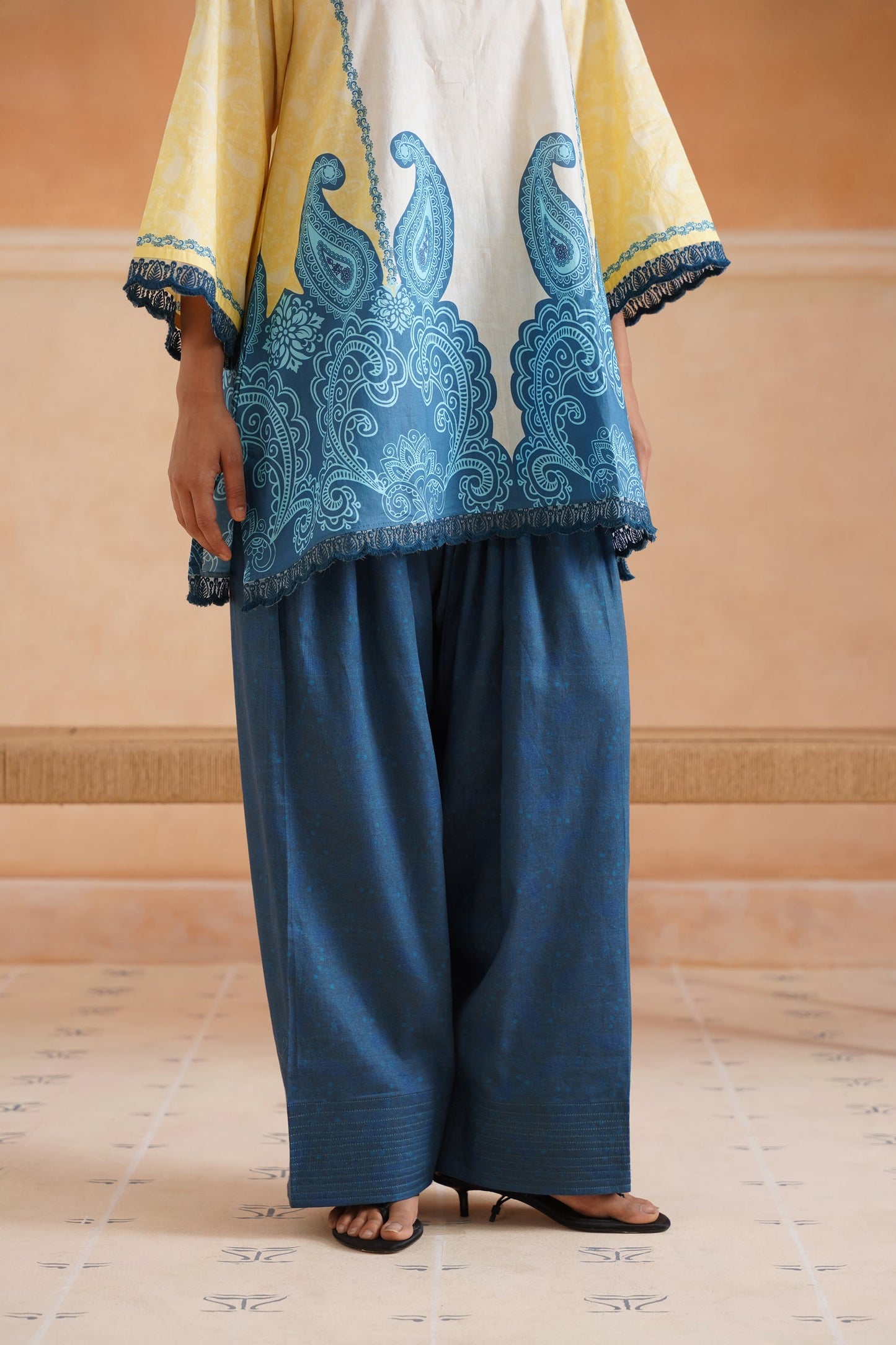 Zariya Cotton Printed Suit Set - Neetika Chopra
