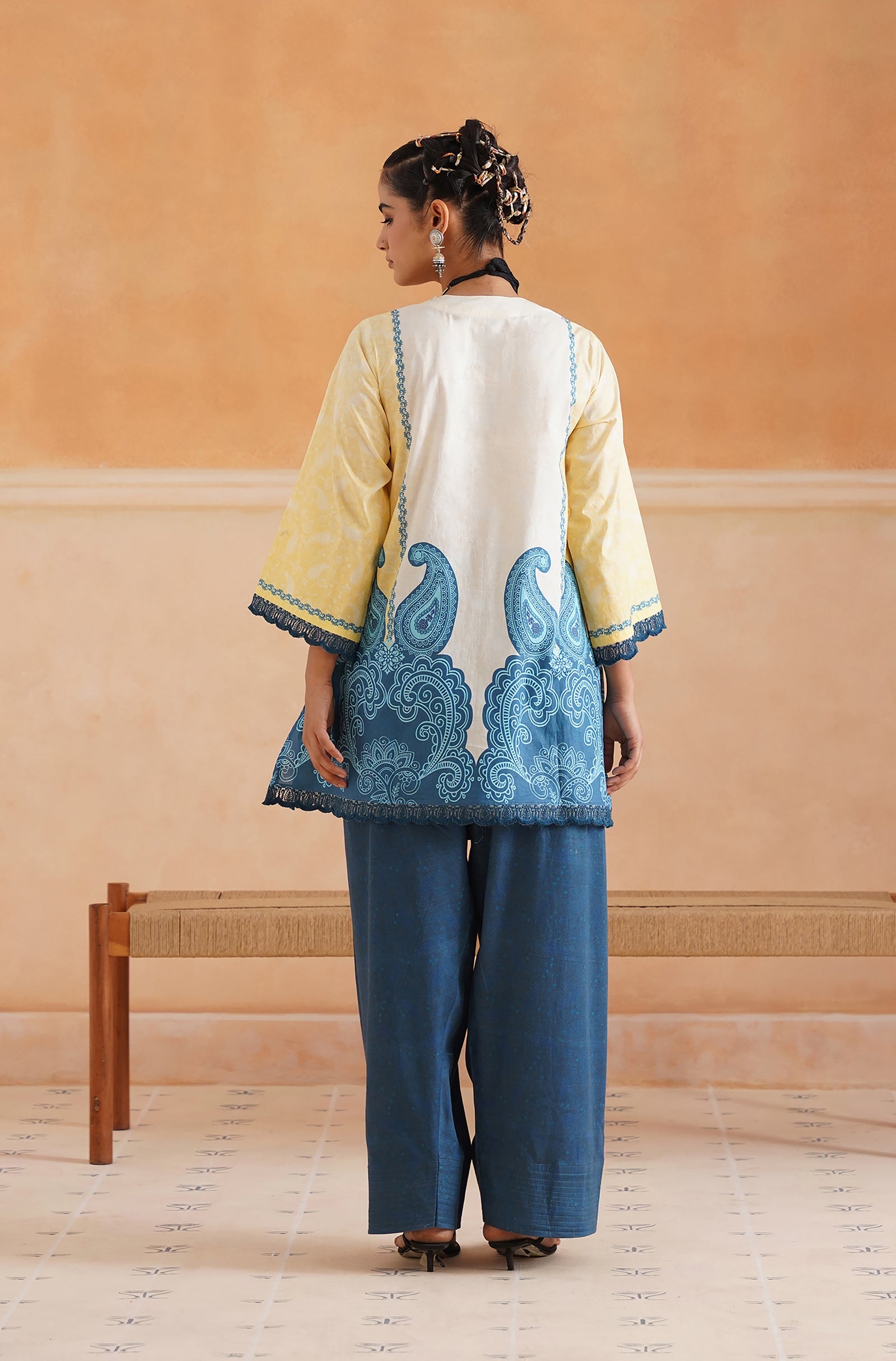Zariya Cotton Printed Suit Set - Neetika Chopra