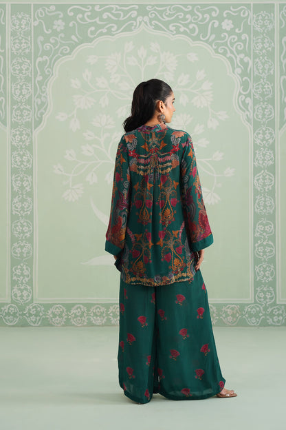 Rabiya Printed Crepe Matching Set - Neetika Chopra