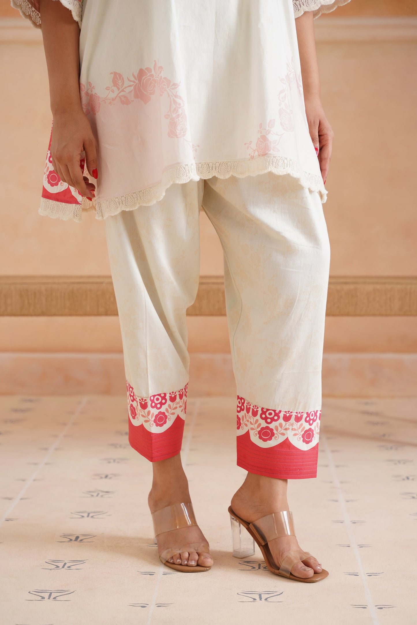 Gulnaar Cotton Printed Suit Set - Neetika Chopra