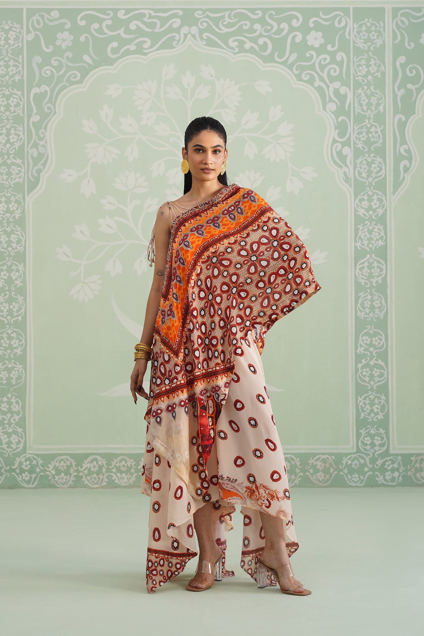 Pankhuri Printed Crepe Matching Set - Neetika Chopra