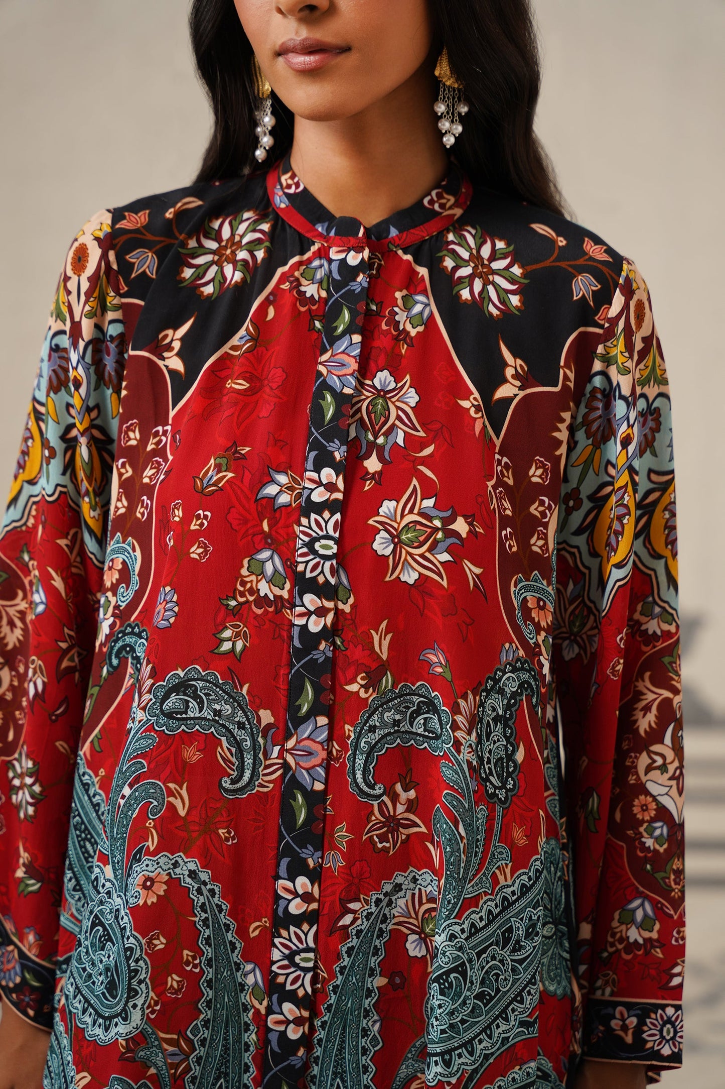 Gauri Crepe Printed Suit Set