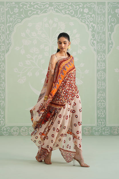 Pankhuri Printed Crepe Matching Set - Neetika Chopra