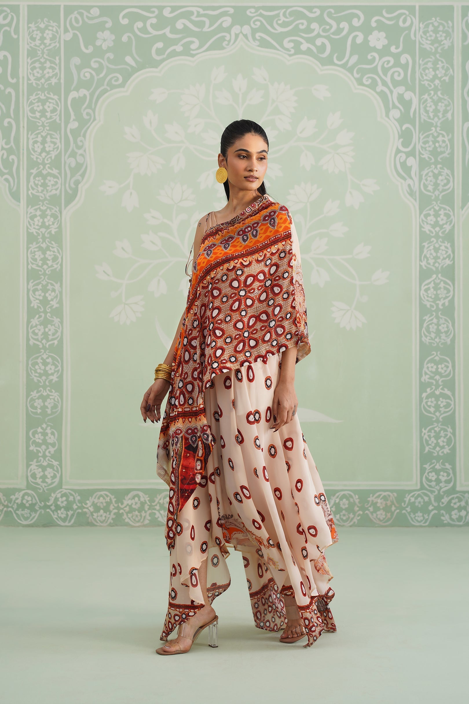 Pankhuri Printed Crepe Matching Set - Neetika Chopra