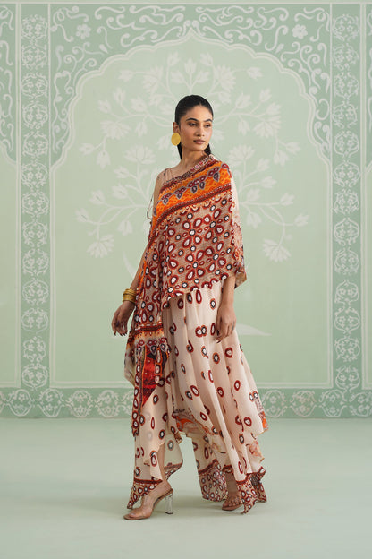 Pankhuri Printed Crepe Matching Set - Neetika Chopra