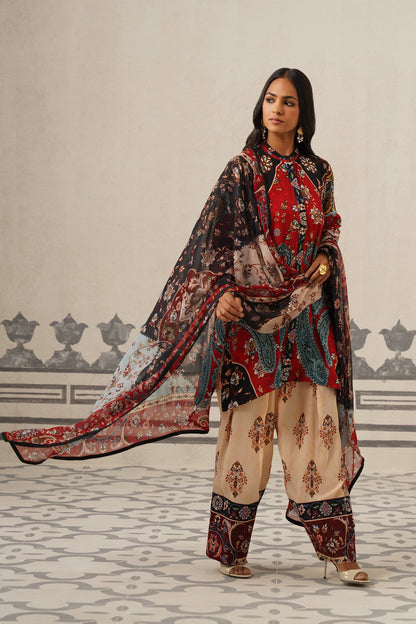 Gauri Crepe Printed Suit Set
