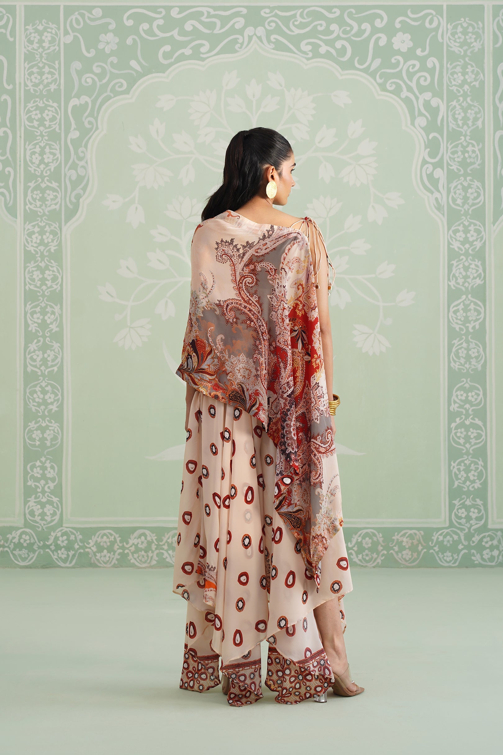 Pankhuri Printed Crepe Matching Set - Neetika Chopra