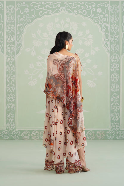 Pankhuri Printed Crepe Matching Set - Neetika Chopra