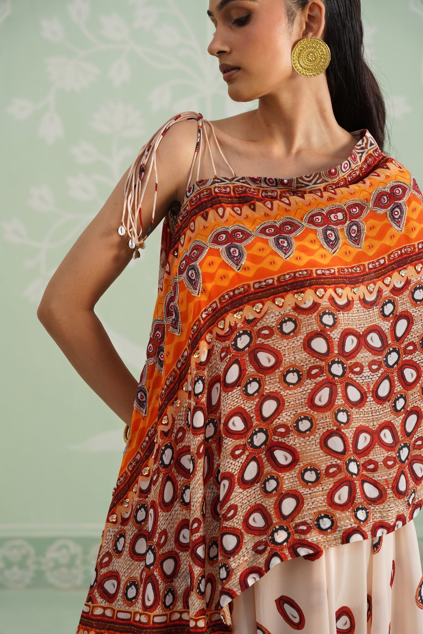 Pankhuri Printed Crepe Matching Set - Neetika Chopra