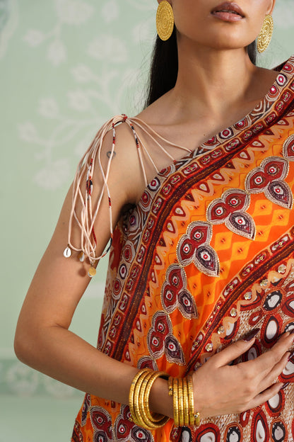 Pankhuri Printed Crepe Matching Set - Neetika Chopra