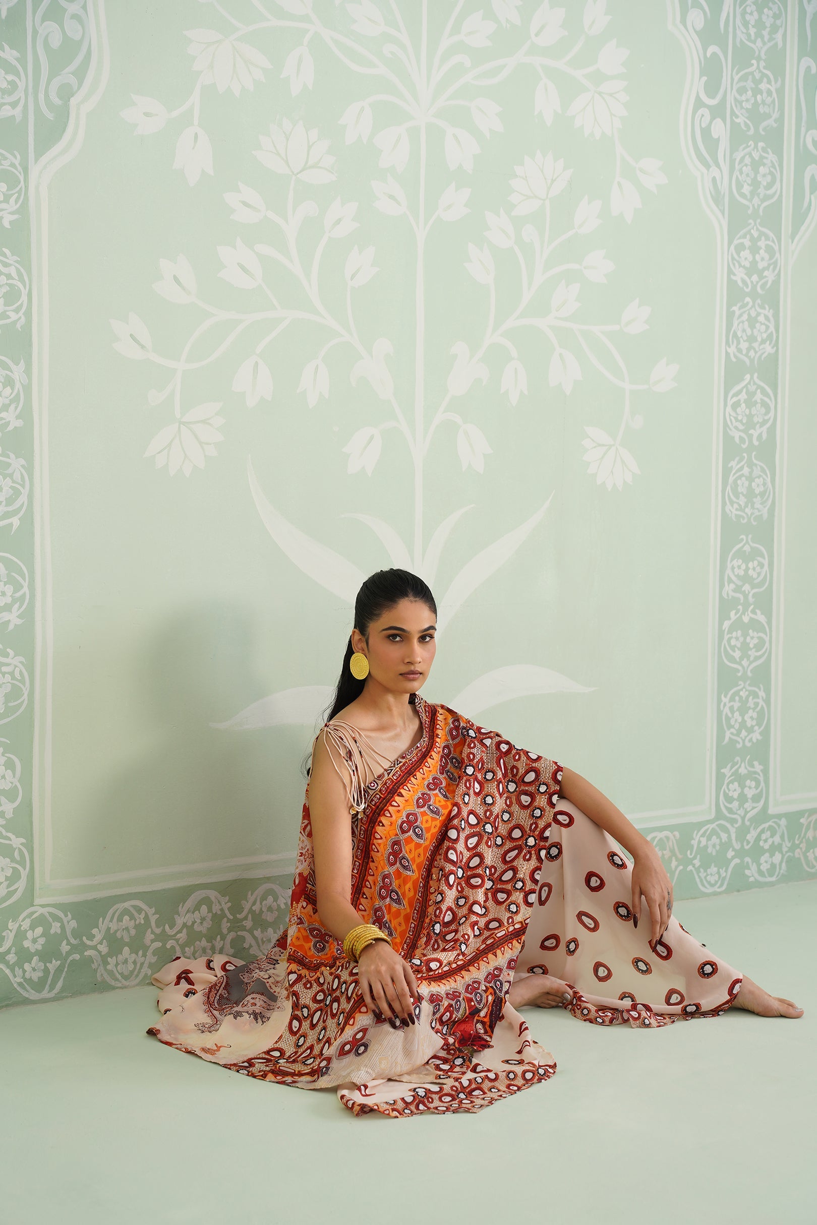 Pankhuri Printed Crepe Matching Set - Neetika Chopra