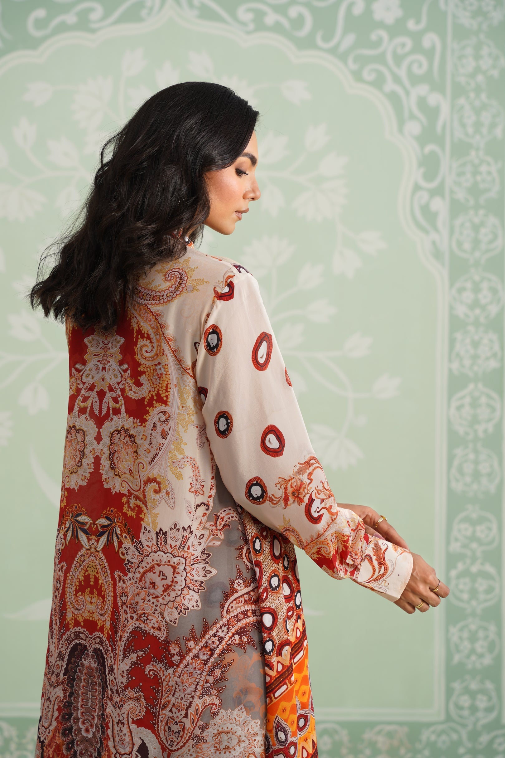 Kalpita Printed Crepe Matching Set - Neetika Chopra