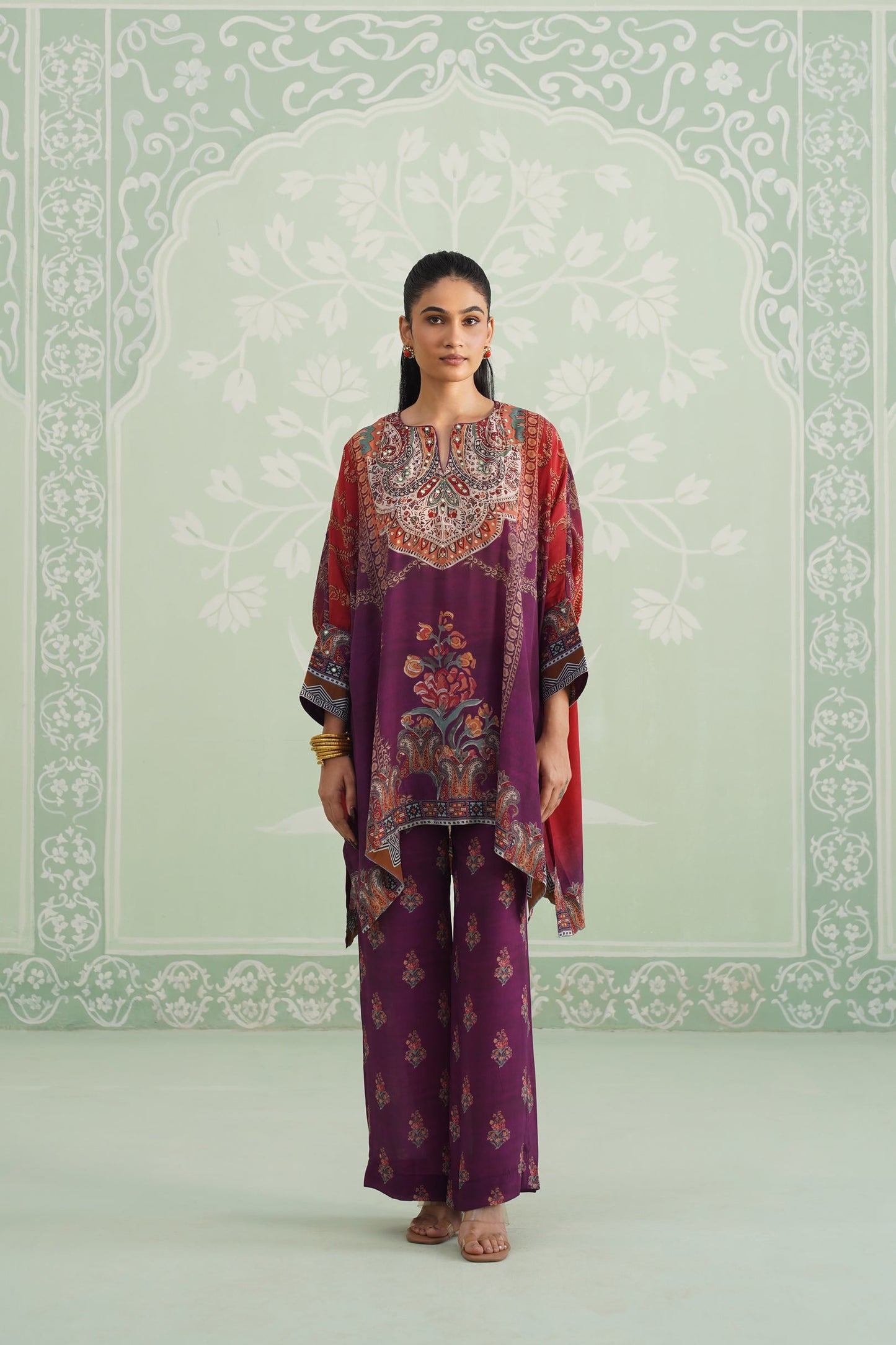 Navya Printed Crepe Matching Set - Neetika Chopra