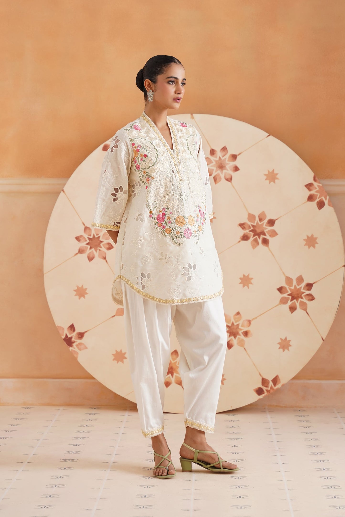 Dhanvi Embroidered Matching Set - Neetika Chopra