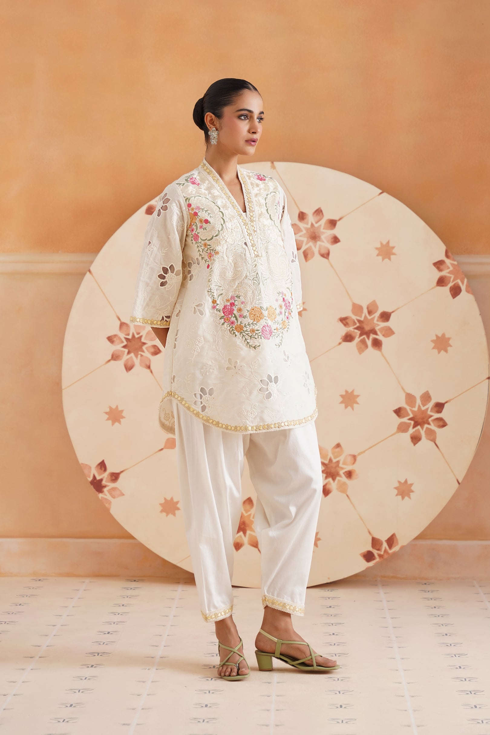 Dhanvi Embroidered Matching Set - Neetika Chopra