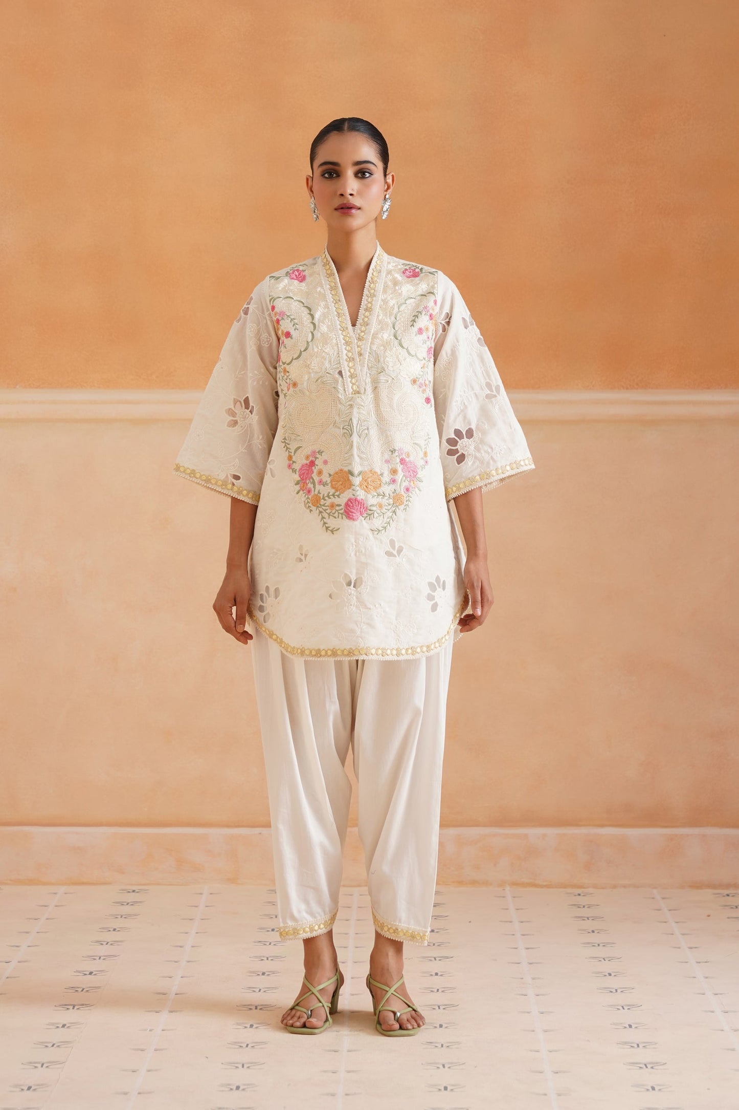 Dhanvi Embroidered Matching Set - Neetika Chopra