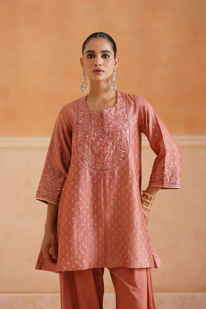 Laboni Chanderi Embroidered Suit Set - Neetika Chopra