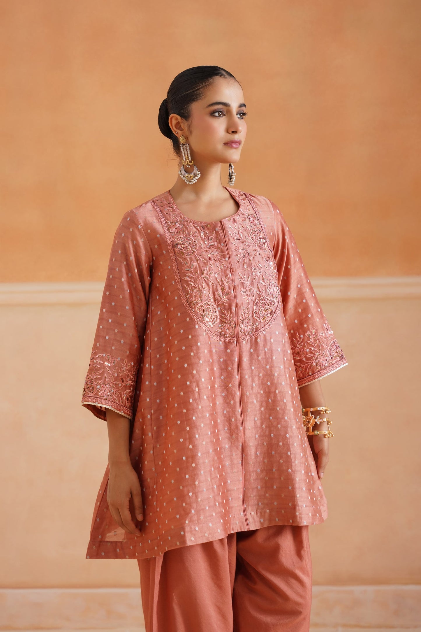 Laboni Chanderi Embroidered Suit Set - Neetika Chopra