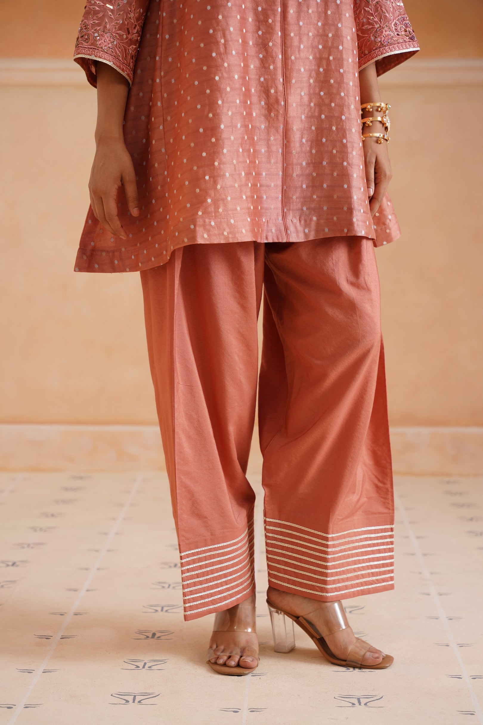 Laboni Chanderi Embroidered Suit Set - Neetika Chopra