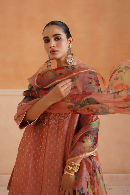 Laboni Chanderi Embroidered Suit Set - Neetika Chopra