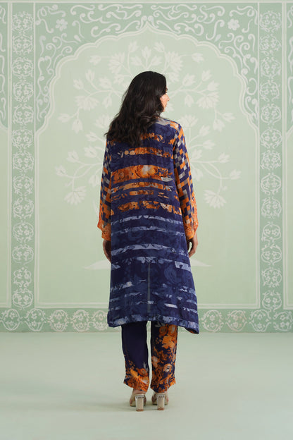 Khusboo Printed Crepe Matching Set - Neetika Chopra