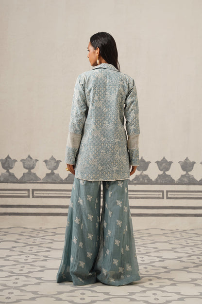 Neha Muslin Embroidered Matching Set