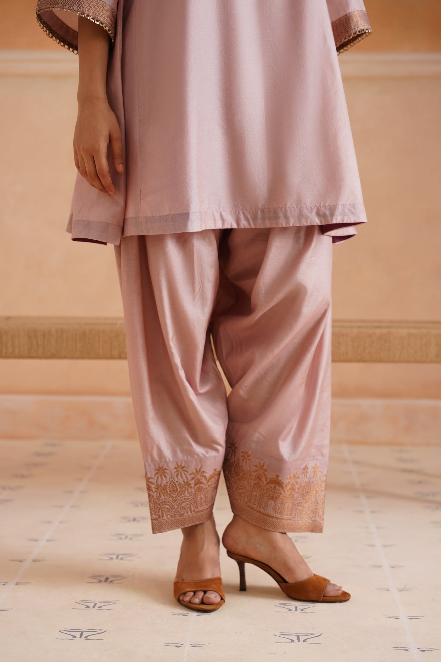 Debjani Hand Embroidered Matching Set - Neetika Chopra
