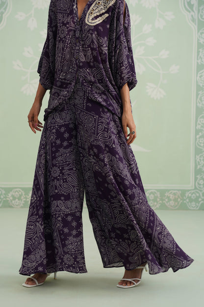 Itika Printed Crepe Sharara Set - Neetika Chopra