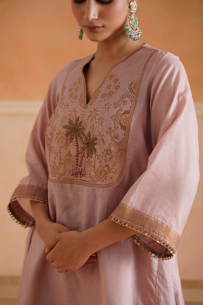 Debjani Hand Embroidered Matching Set - Neetika Chopra