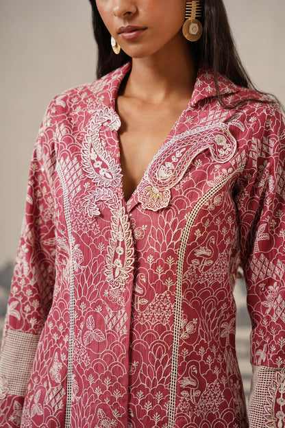 Snighdha Muslin Embroidered Matching Set