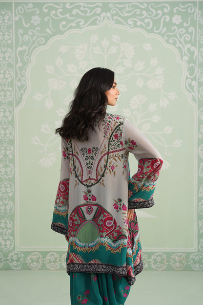 Meher Crepe Embroidered Matching Set - Neetika Chopra