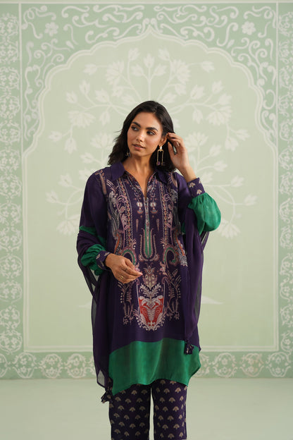 Saakshi Crepe Printed Matching Set - Neetika Chopra